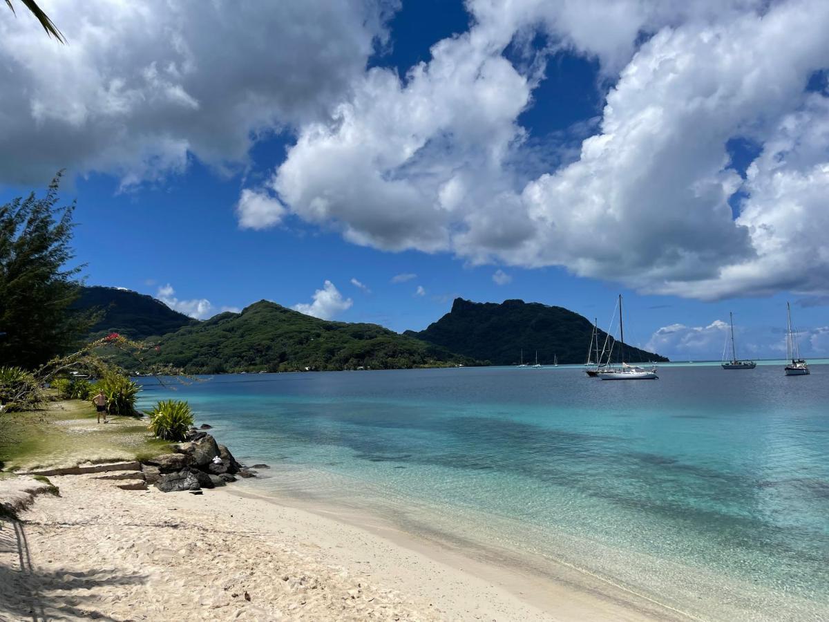 Manava Huahine Beach House Fare Exterior photo