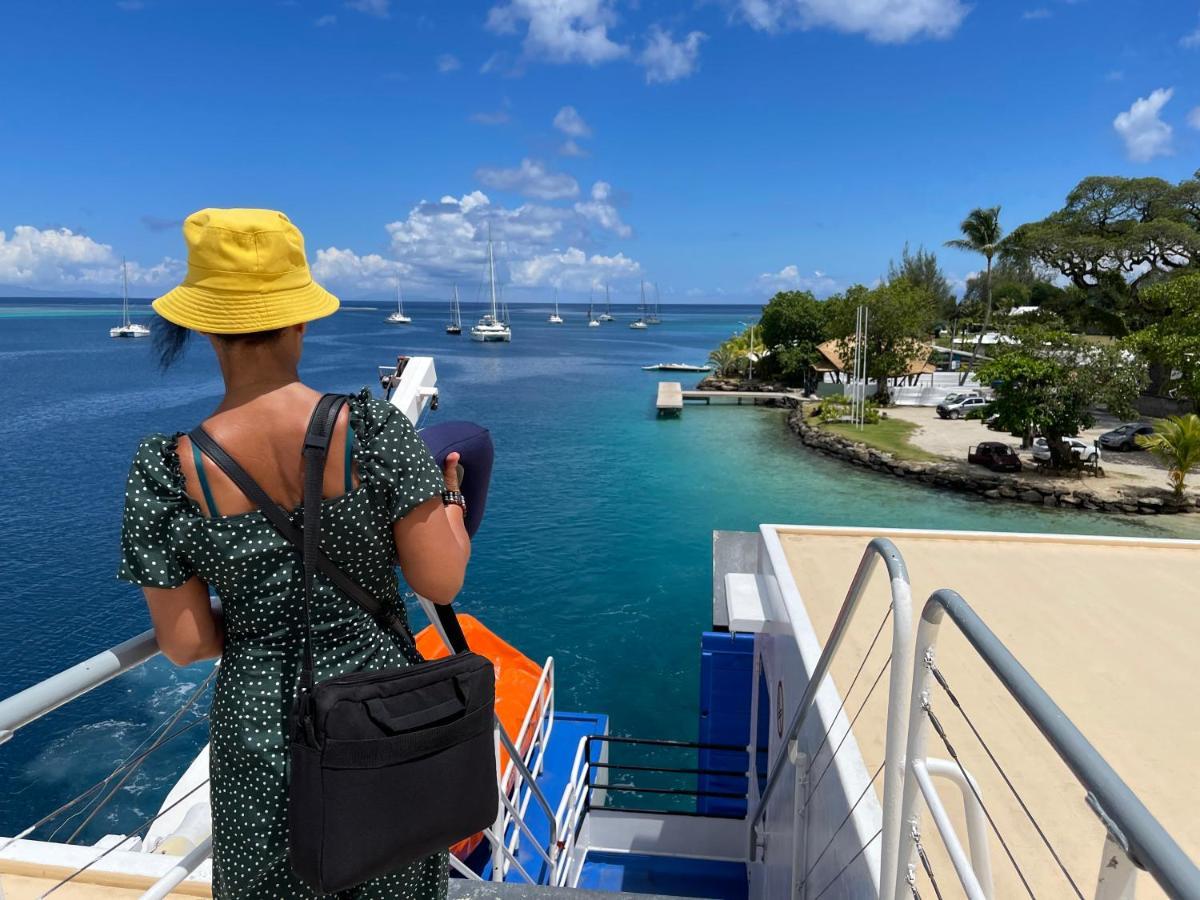 Manava Huahine Beach House Fare Exterior photo