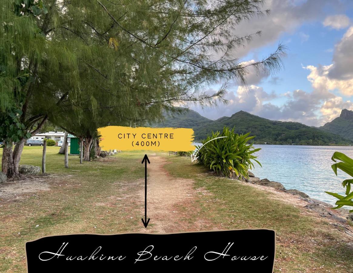 Manava Huahine Beach House Fare Exterior photo