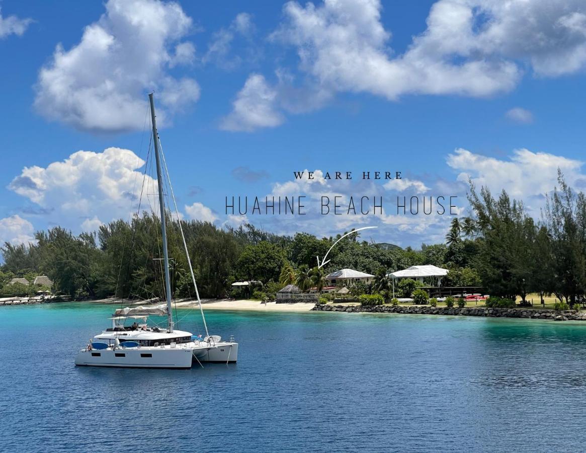 Manava Huahine Beach House Fare Exterior photo