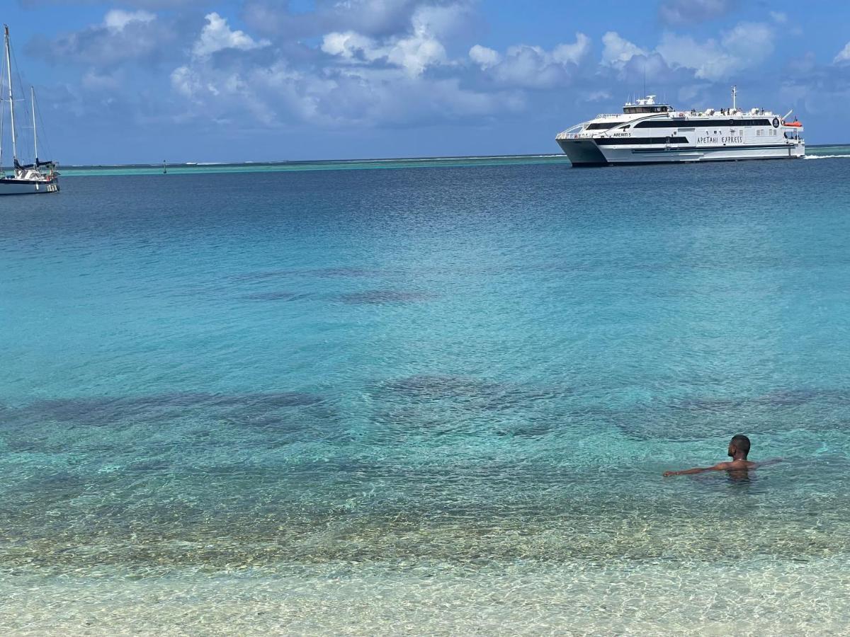 Manava Huahine Beach House Fare Exterior photo