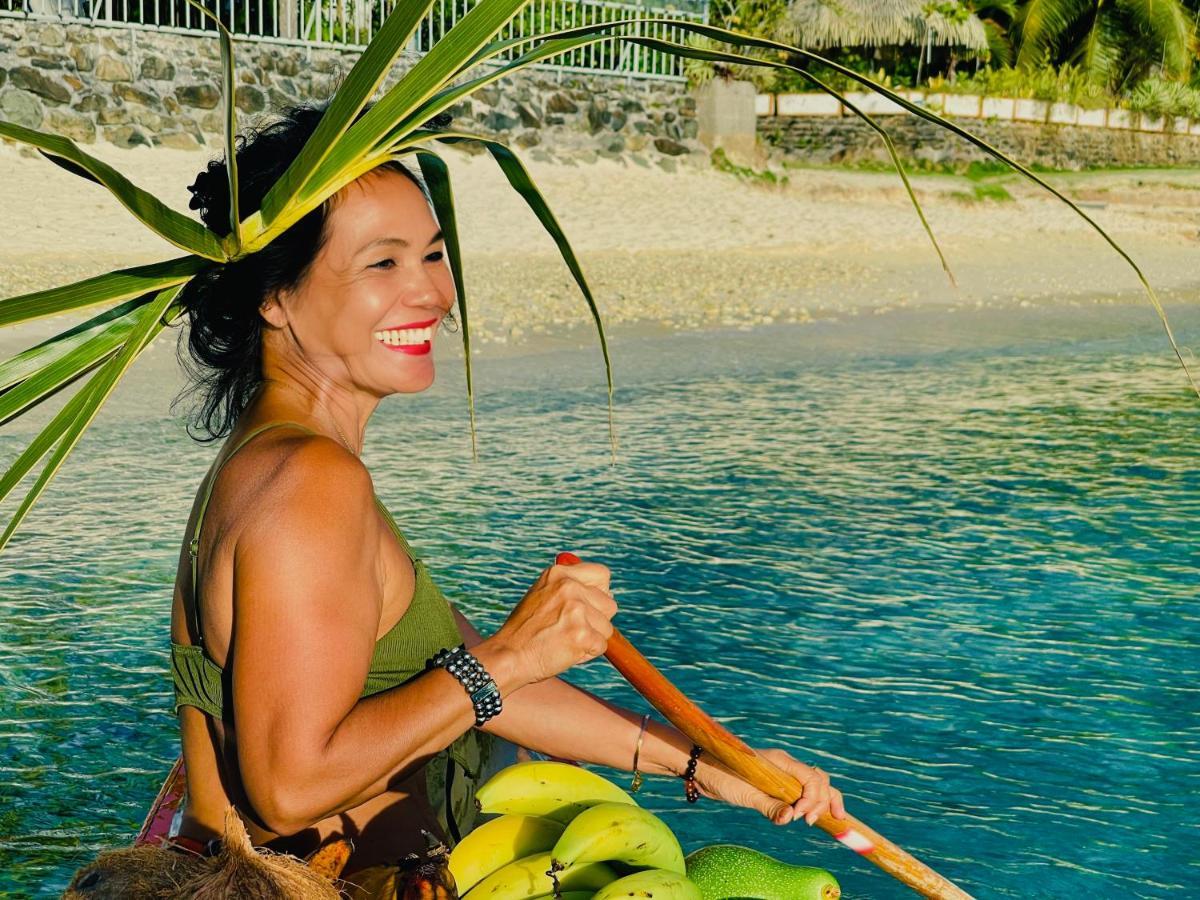 Manava Huahine Beach House Fare Exterior photo